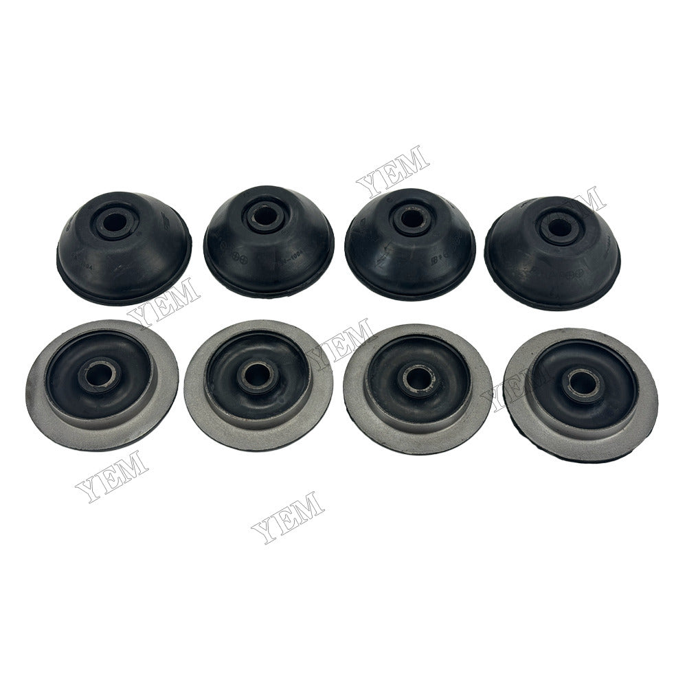 YEM Parts 8 pcs Engine Mounting for Kubota D1703 Engine Engine Spare Parts