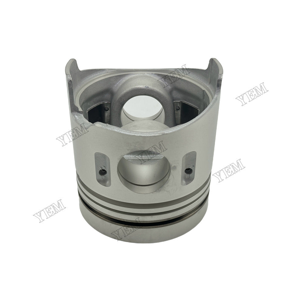 YEM Parts 4 pcs Piston with Pin and Circlips STD ME018277 for Mitsubishi 4D32, 4D34 Engine For Mitsubishi