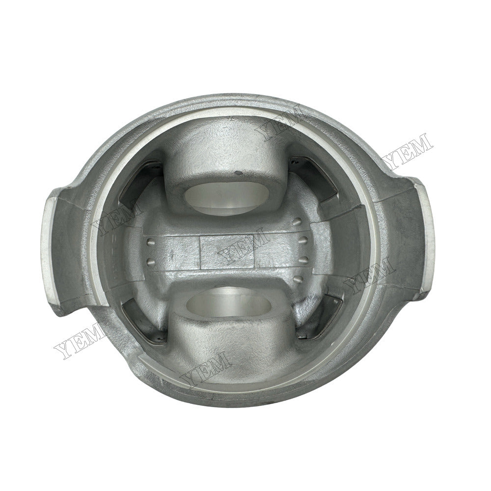 YEM Parts 4 pcs Piston with Pin and Circlips STD ME018277 for Mitsubishi 4D32, 4D34 Engine For Mitsubishi