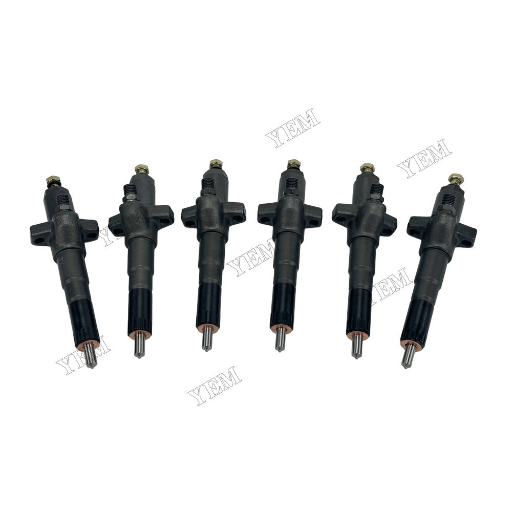 YEM Parts 6 pcs Injector for Mitsubishi 6D22 Engine Engine Spare Parts For Mitsubishi