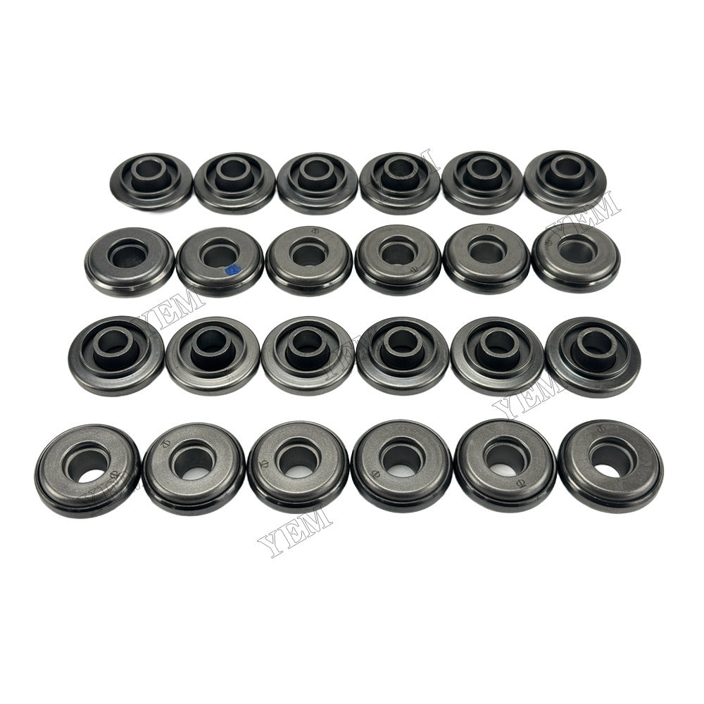 YEM Parts 24 pcs Valve Spring Retainer 38C04-00301 32504-00600 for Mitsubishi S12R Engine