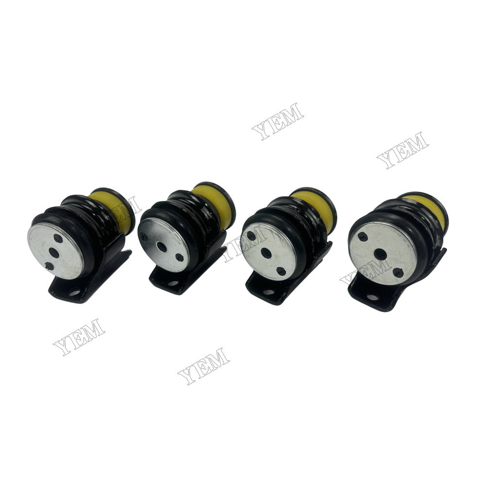 YEM Parts 4 pcs Engine Mounting 04193090 for Deutz F6L914 Engine