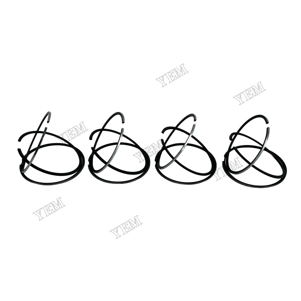 YEM Parts 4 pcs Piston Rings Set STD for Deutz TD2.9L4 Engine For Deutz