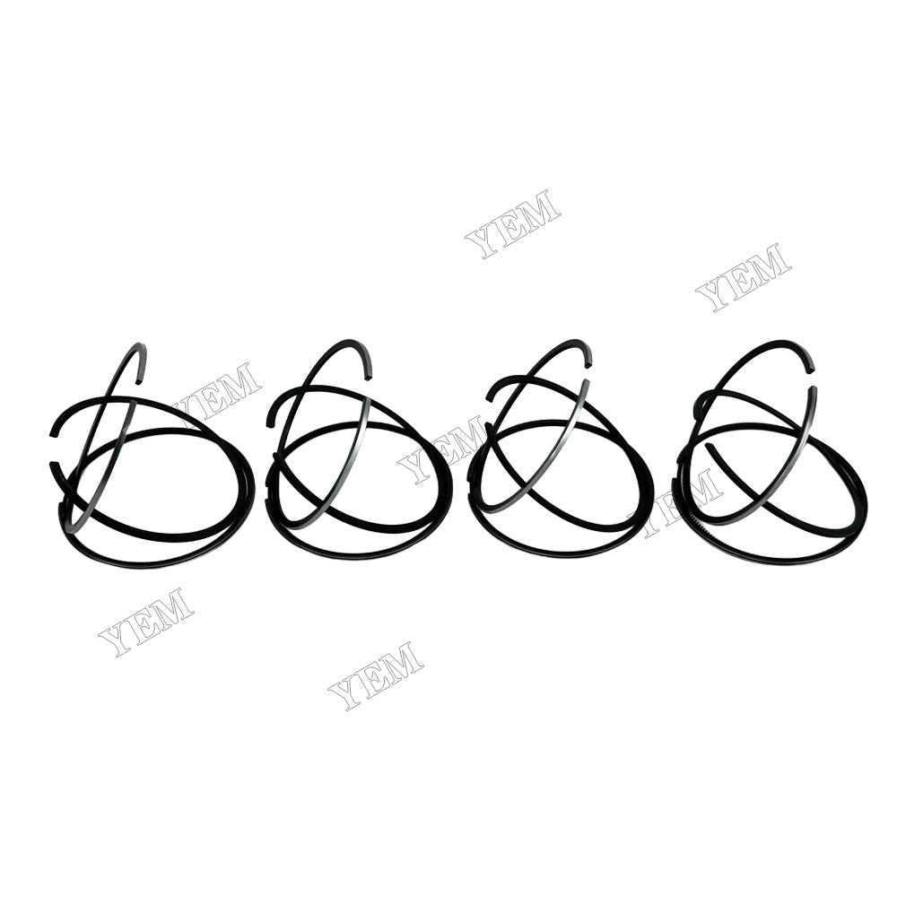 YEM Parts 4 pcs Piston Rings Set STD for Deutz TD2.9L4 Engine For Deutz