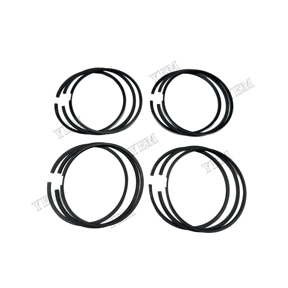 YEM Parts 4 pcs Piston Rings Set STD for Deutz TD2.9L4 Engine For Deutz