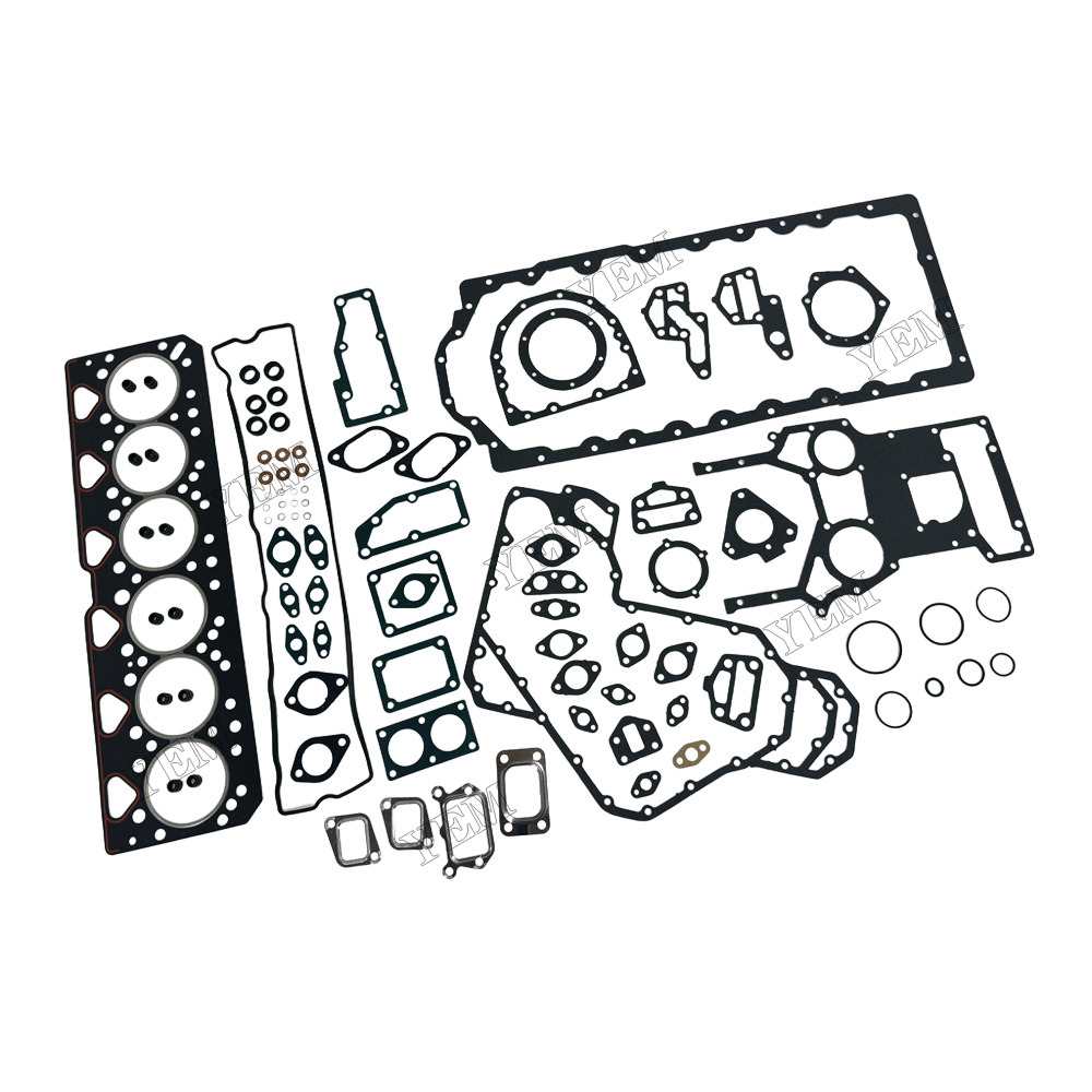 YEM Parts Full Gasket Kit U5LT0179+U5LB0153 for Perkins 1006-6 For Perkins
