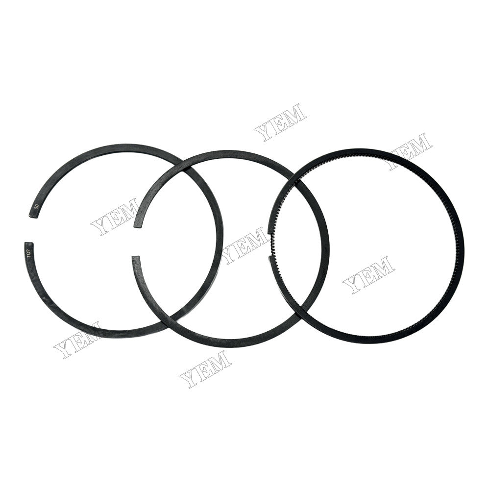 YEM Parts 4 pcs Piston Rings Set STD UPRK0002 RG75486 for Perkins 1104C-44T Engine For Perkins