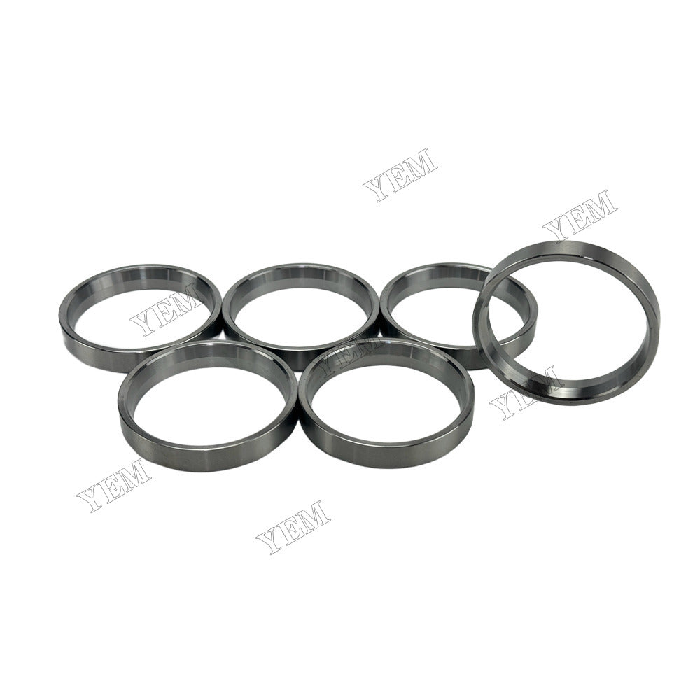 YEM Parts 6 pcs Intake Valve Seat 671559C1 for Perkins DT466 Engine