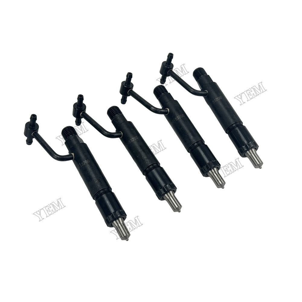 YEM Parts 4 pcs Injector 723900-53200 for Yanmar 4TNE106 Engine For Yanmar