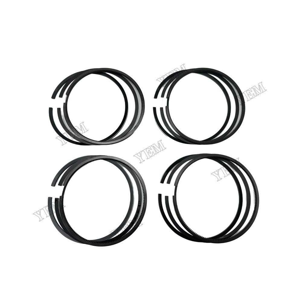 YEM Parts 4 pcs Piston Rings Set STD 4089258 for Cummins F3.8S3141 Engine For Cummins