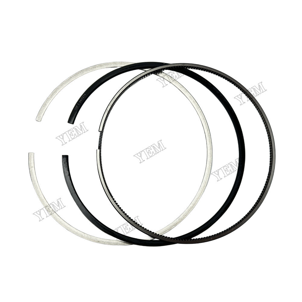 YEM Parts 6 pcs Piston Rings Set STD 5417273+5417274+5417275 for Cummins ISG12 Engine For Cummins