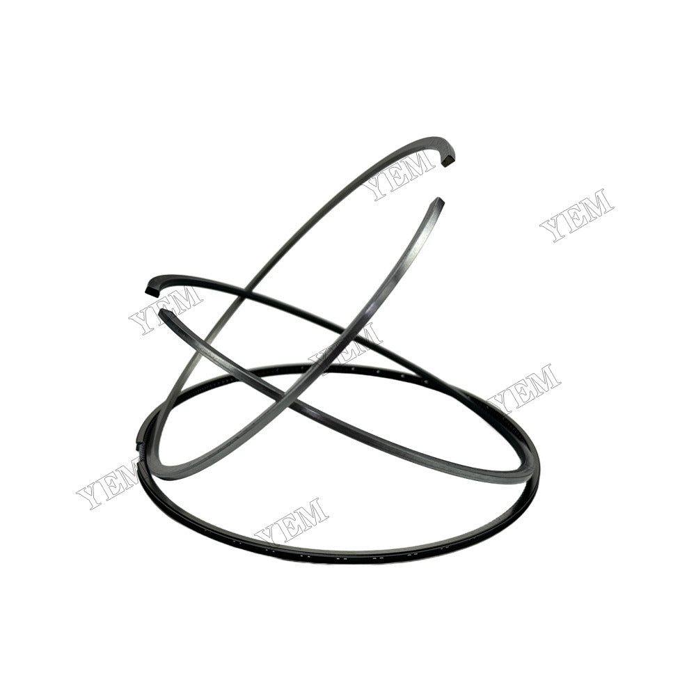 YEM Parts 6 pcs Piston Rings Set STD 5417273+5417274+5417275 for Cummins ISG12 Engine For Cummins