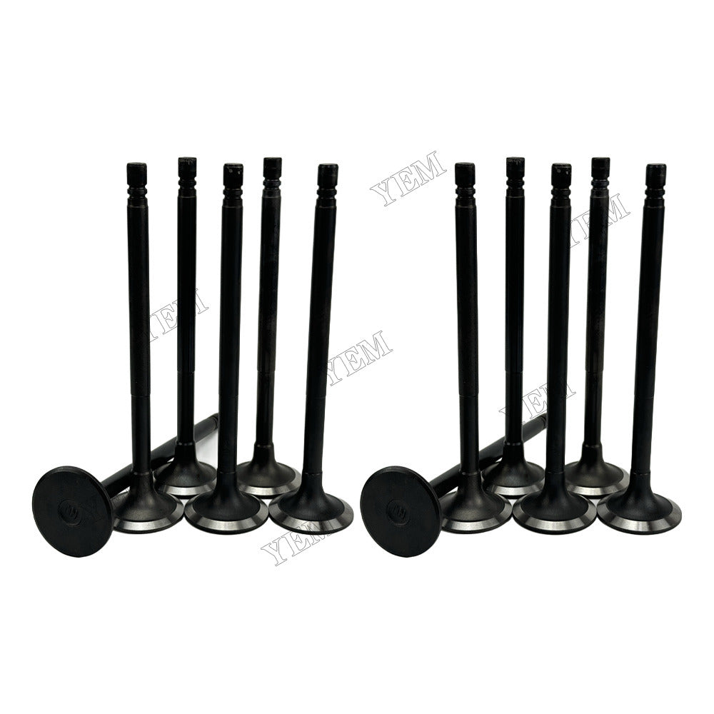 YEM Parts 12 pcs Intake Valve 6610-41-4110 for Cummins NH220 Engine