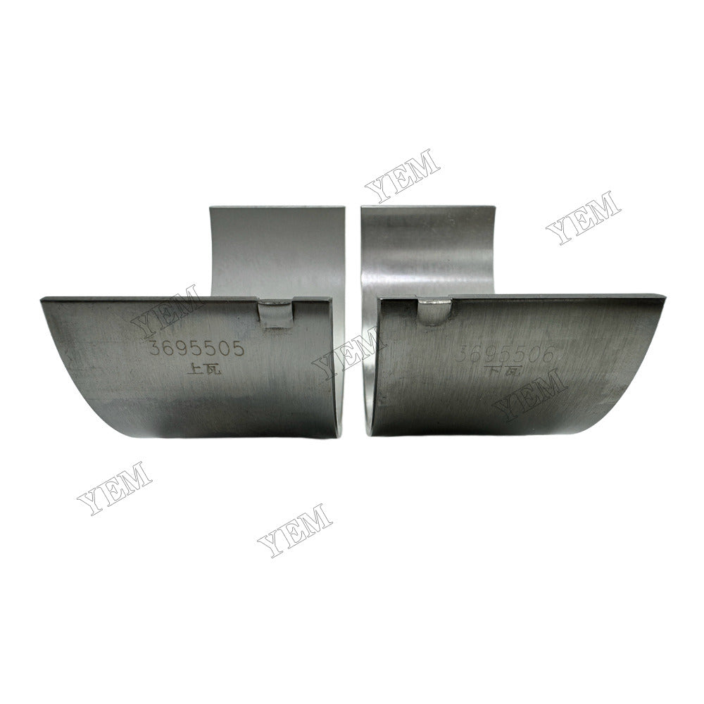 YEM Parts Connecting Rod Bearing STD 3695505 3695506 for Cummins QSG12, ISG12 For Cummins