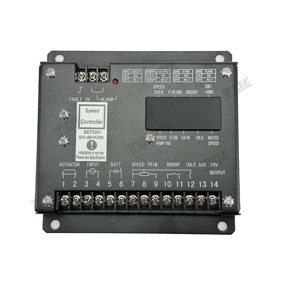 YEM Parts Speed ECU S6700H for Cummins Engine Spare Parts