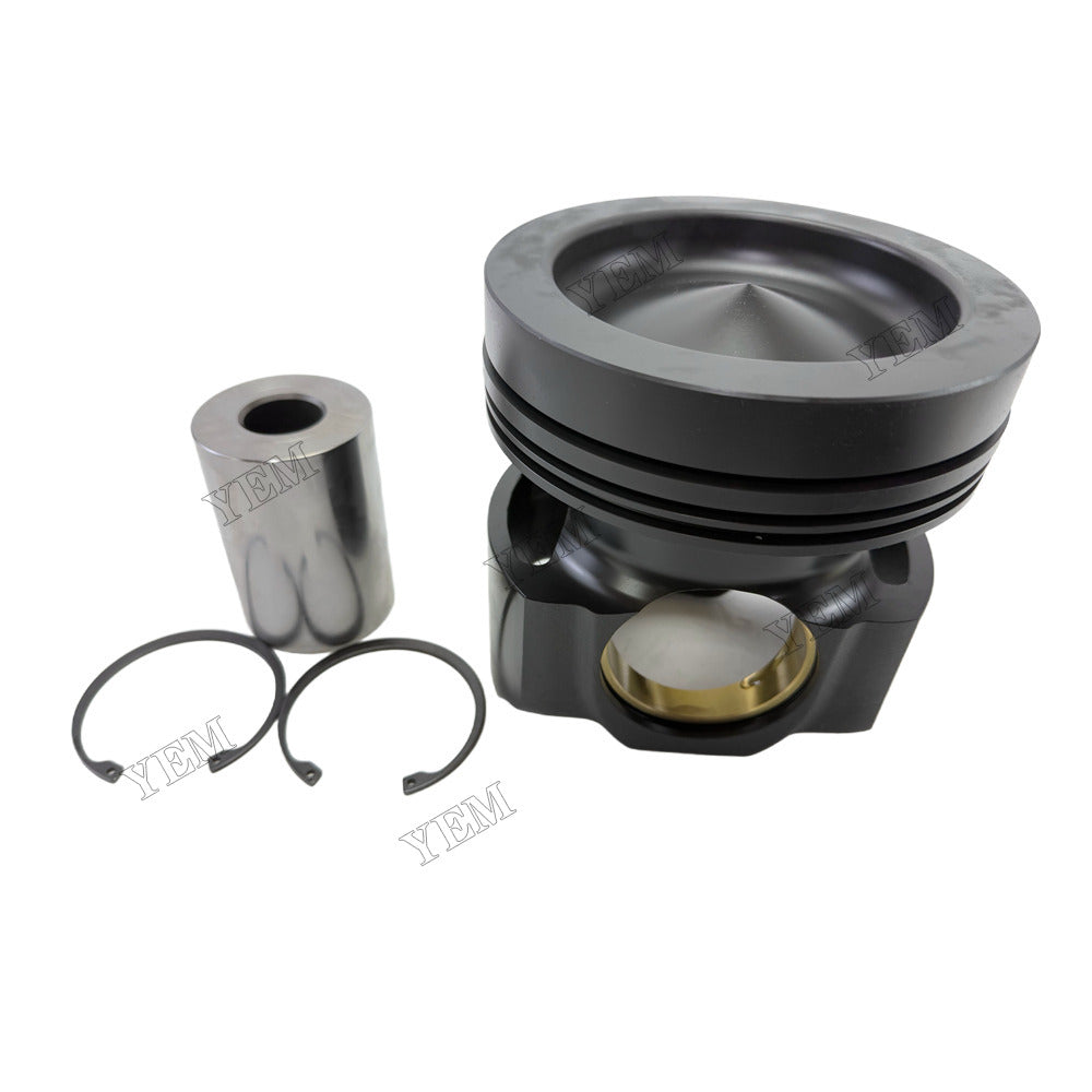 YEM Parts 8 pcs Piston with Pin and Circlips STD 299-5204 for Caterpillar 3516 Engine For Caterpillar
