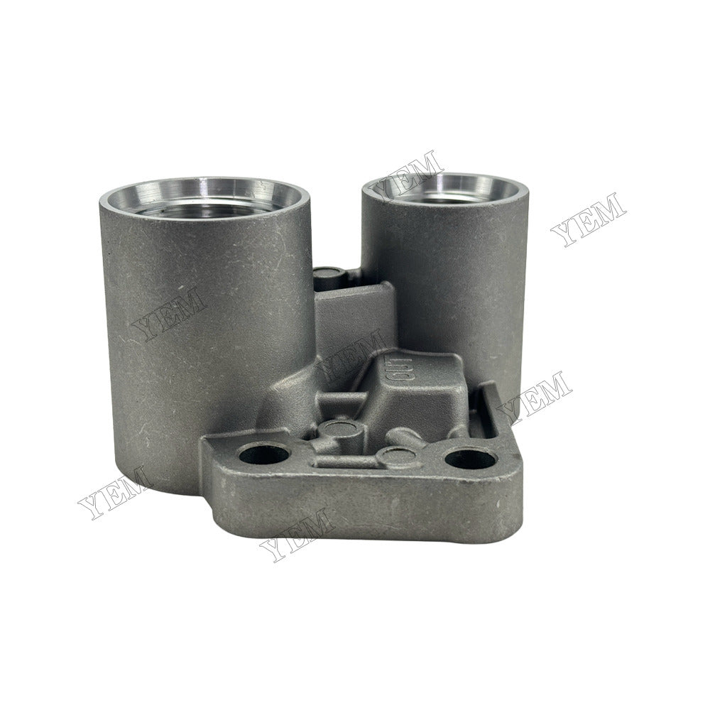 YEM Parts Oil Pipe Connector Base 5002753 500-2753 for Caterpillar C4.4 For Caterpillar