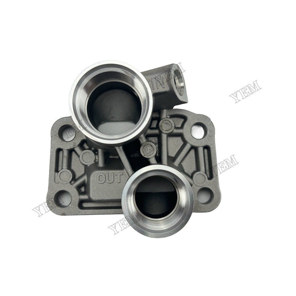 YEM Parts Oil Pipe Connector Base 5002753 500-2753 for Caterpillar C4.4 For Caterpillar