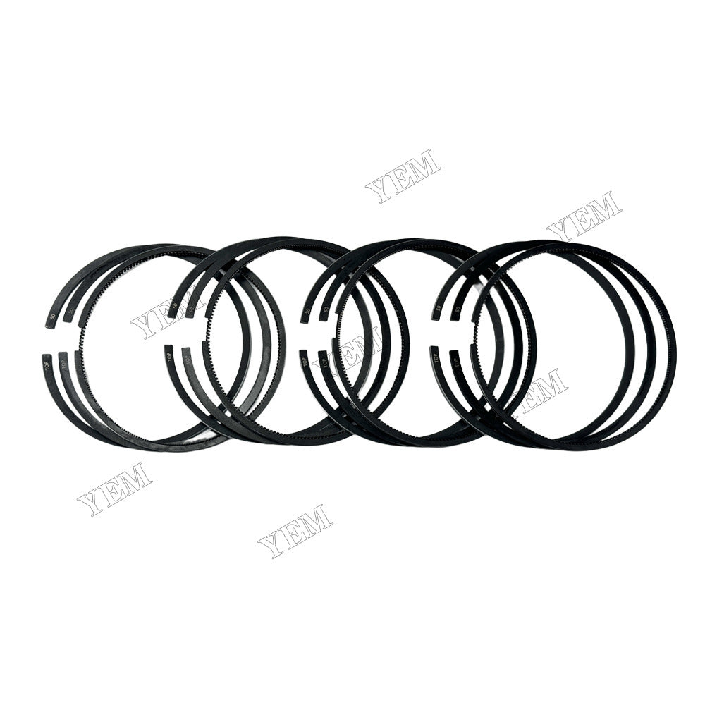 YEM Parts 6 pcs Piston Rings Set STD UPRK0002 RG75486 for Caterpillar C4.4 Engine