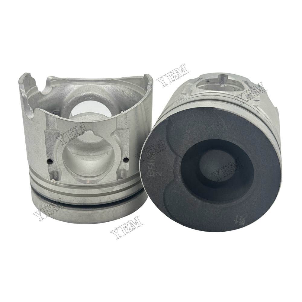 YEM Parts 4 pcs Piston with Pin and Circlips STD for JAC HFC4DA1-2C Engine For JAC