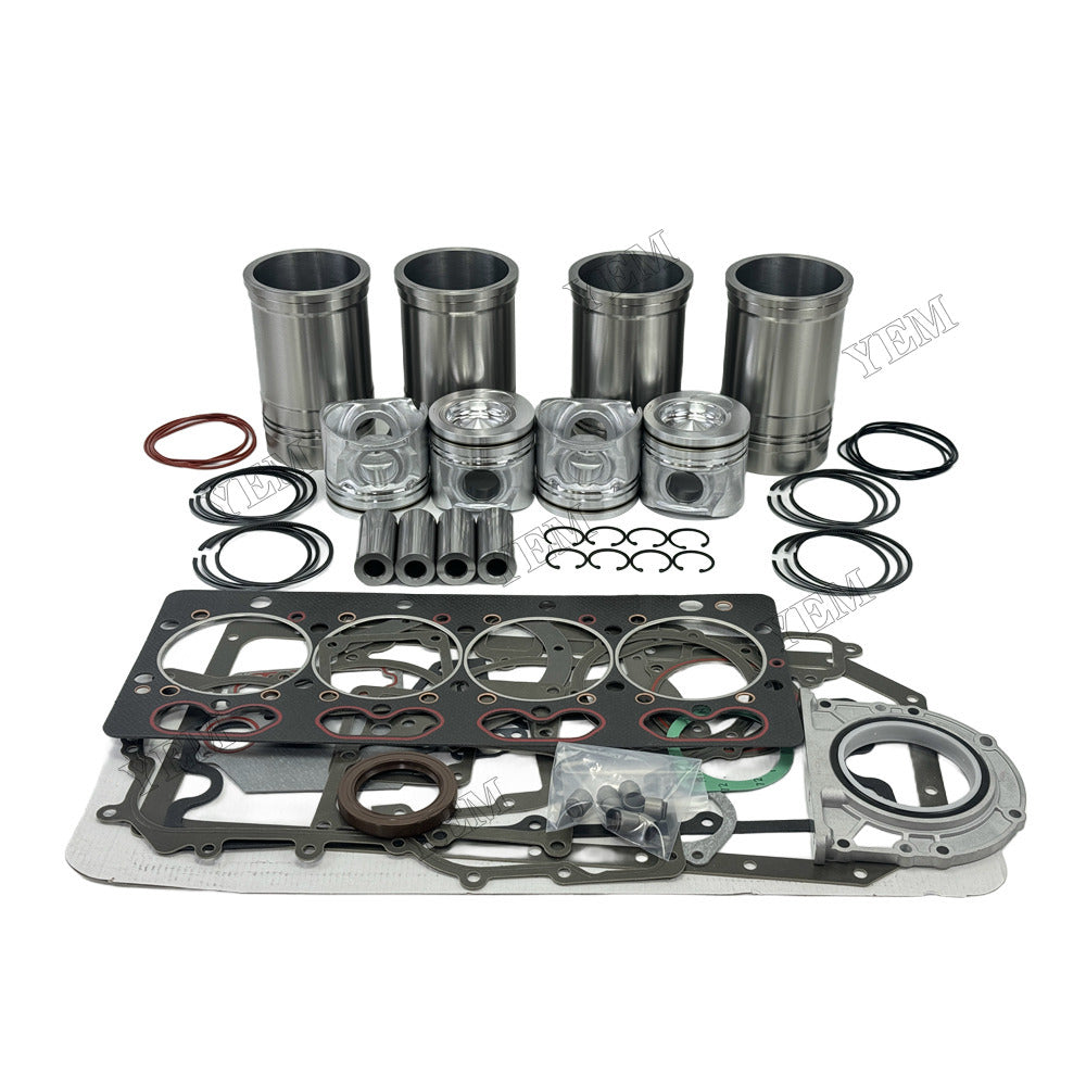 YEM Parts 4 pcs Overhaul Kit With Gasket Set for Yuchai YCD4M20T-98 Engine For Yuchai