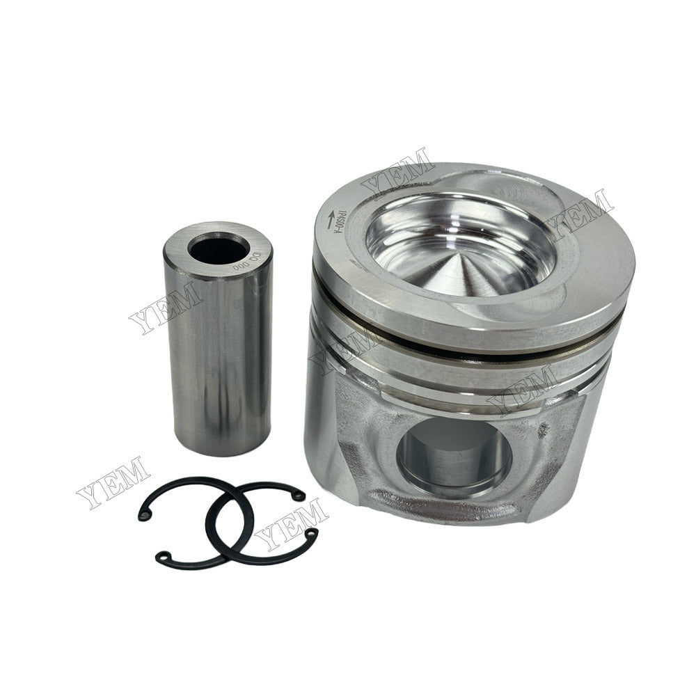 YEM Parts 4 pcs Piston with Pin and Circlips STD for Yuchai YCD4M20T-98 Engine For Yuchai