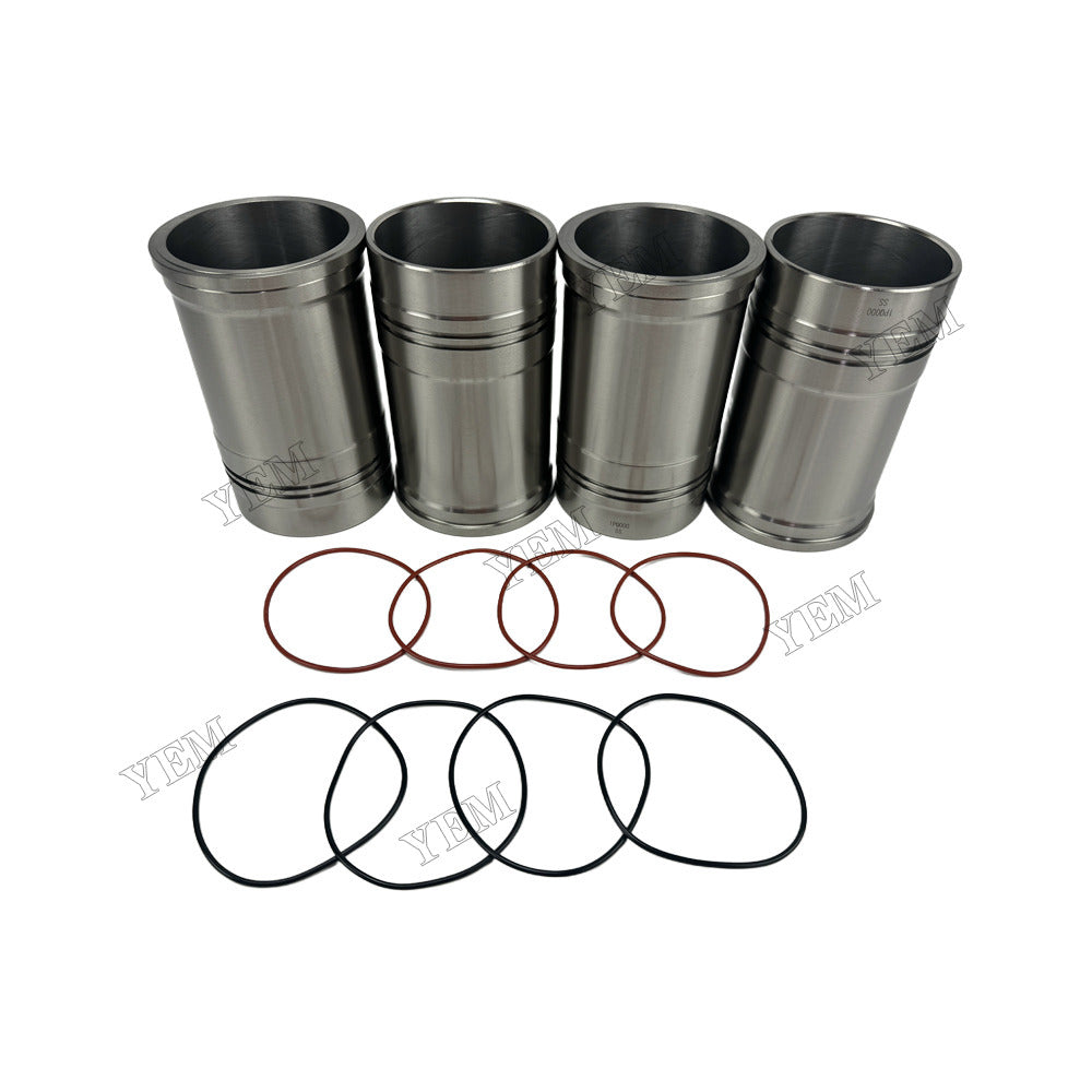 YEM Parts 4 pcs Cylinder Liner for Yuchai YCD4M20T-98 Engine