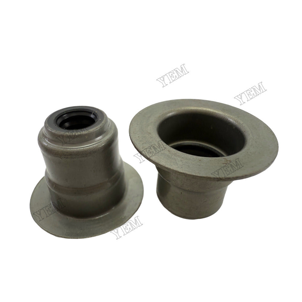 YEM Parts 24 pcs Valve Stem Seal - Metal Type for John Deere 6081 Engine For John Deere
