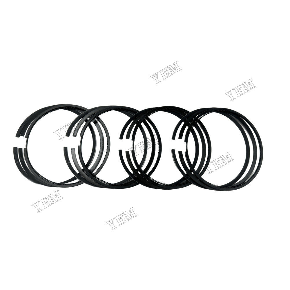 YEM Parts 4 pcs Piston Rings Set STD for Holland SNH4105 Engine For New Holland