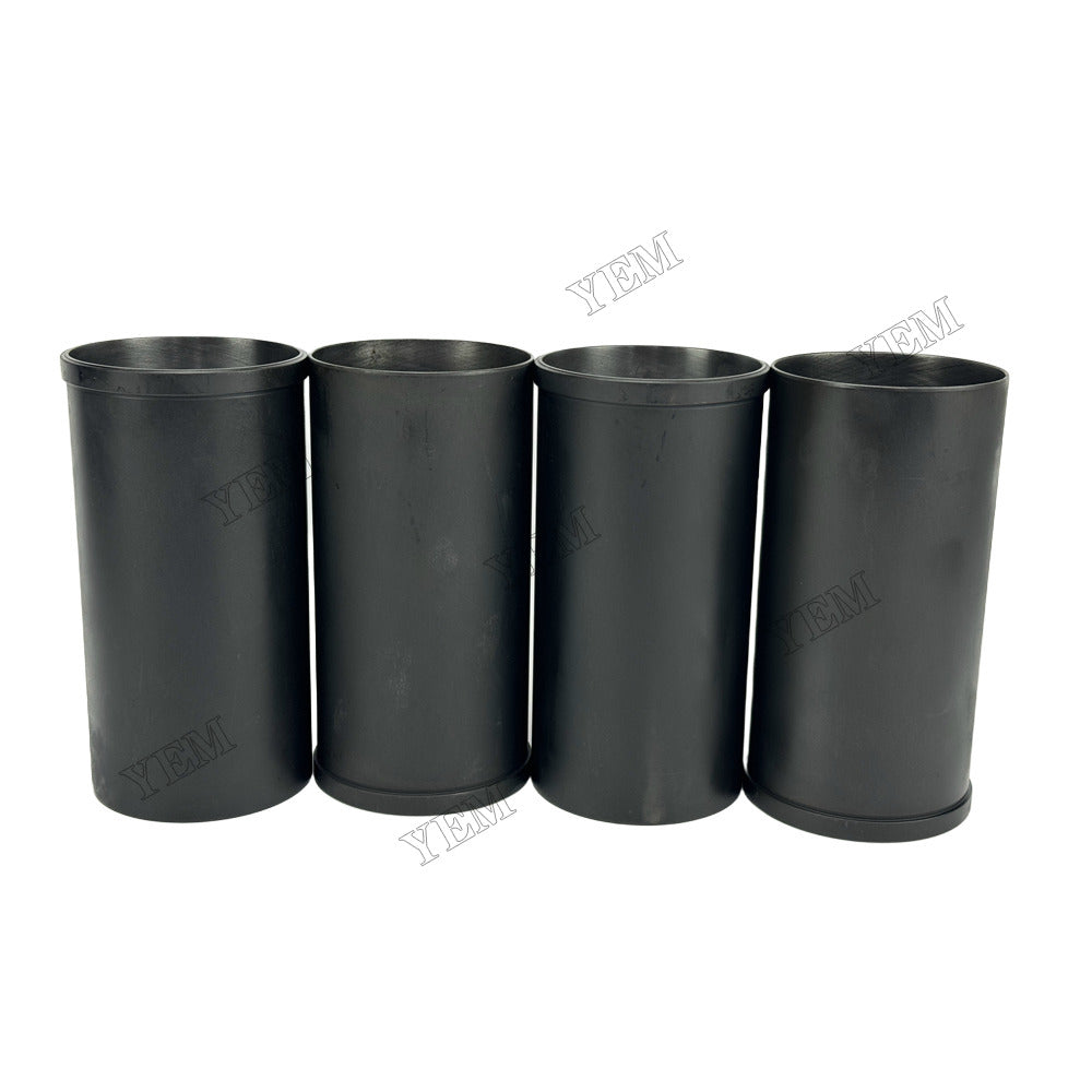 YEM Parts 4 pcs Cylinder Liner for Holland SNH4105 Engine