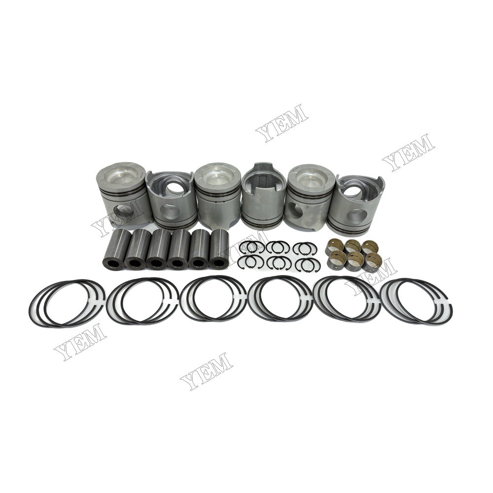 YEM Parts 6D40 Piston & Ring Set for Mitsubishi Mechanical Spare Parts For Mitsubishi