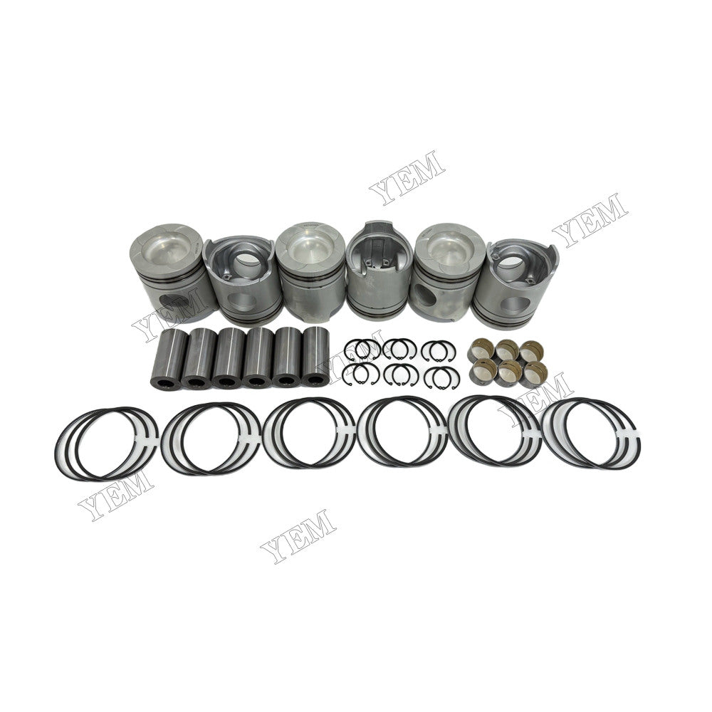 YEM Parts 6D40 Piston & Ring Set for Mitsubishi Mechanical Spare Parts For Mitsubishi