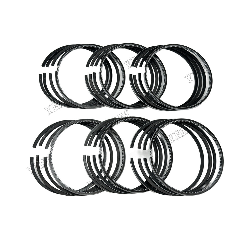 YEM Parts 6DB1 Piston Rings Set for Mitsubishi Mechanical Spare Parts
