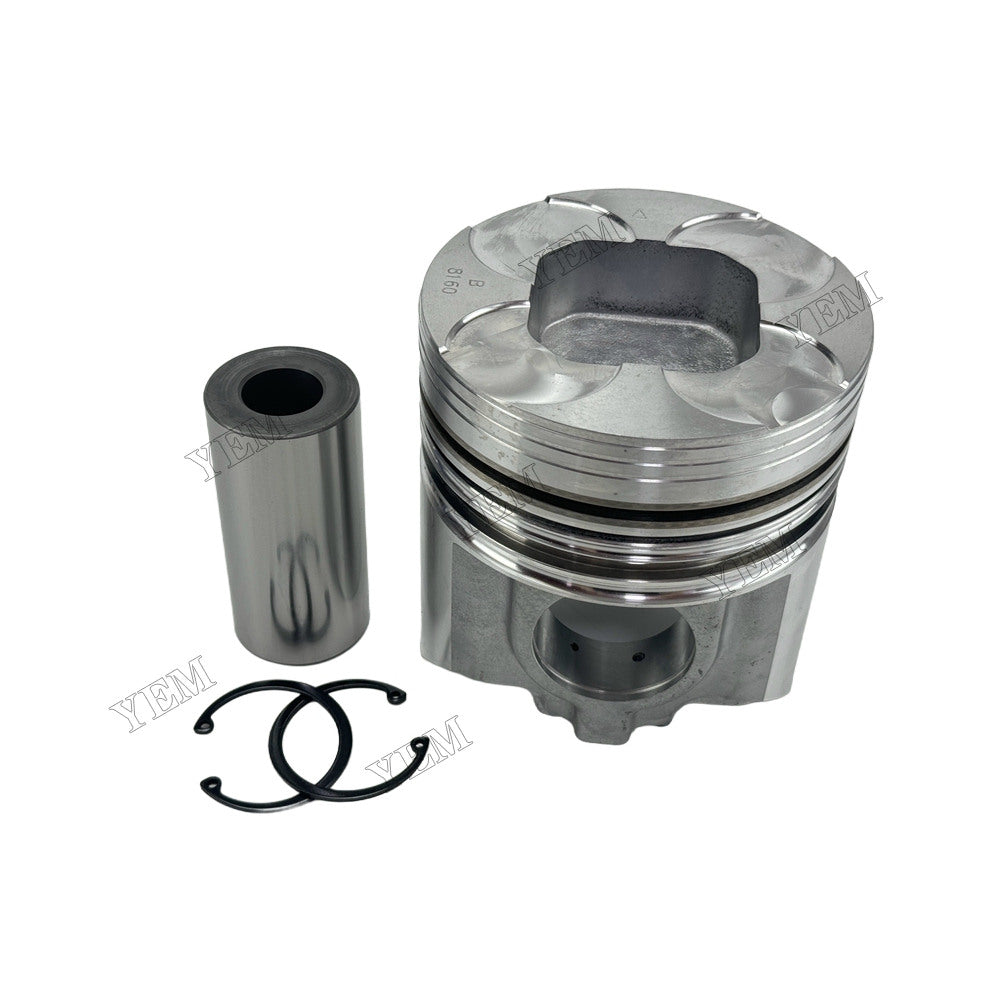 YEM Parts E120 Piston With Pin & Clips for Isuzu Mechanical Spare Parts