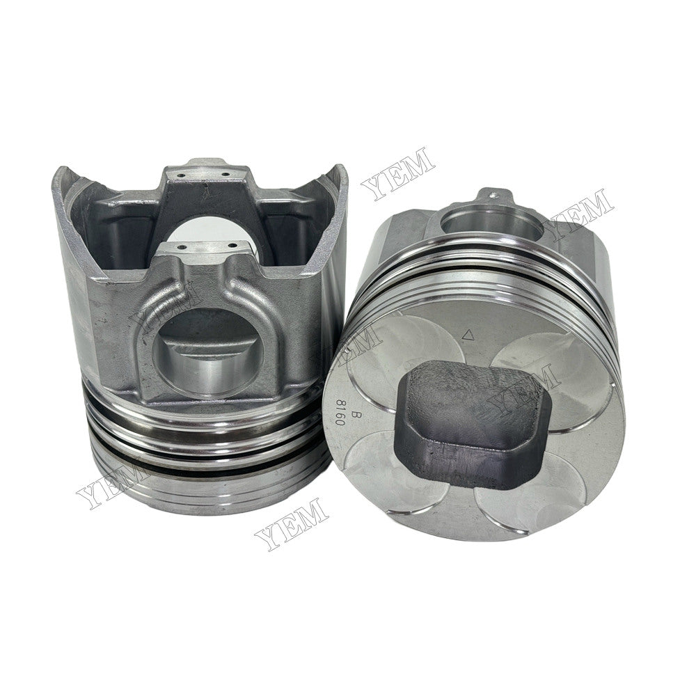 YEM Parts E120 Piston With Pin & Clips for Isuzu Mechanical Spare Parts For Isuzu