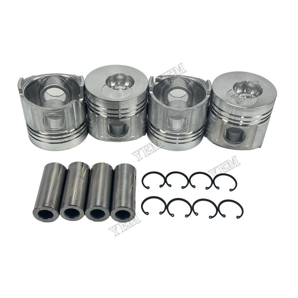 YEM Parts 4105T52 Piston With Pin & Clips for Dongfanghong Mechanical Spare Parts