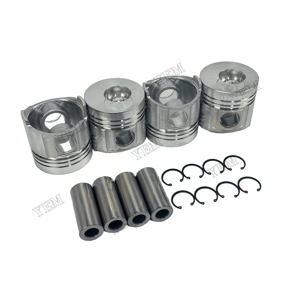 YEM Parts 4105T52 Piston With Pin & Clips for Dongfanghong Mechanical Spare Parts For Dongfanghong