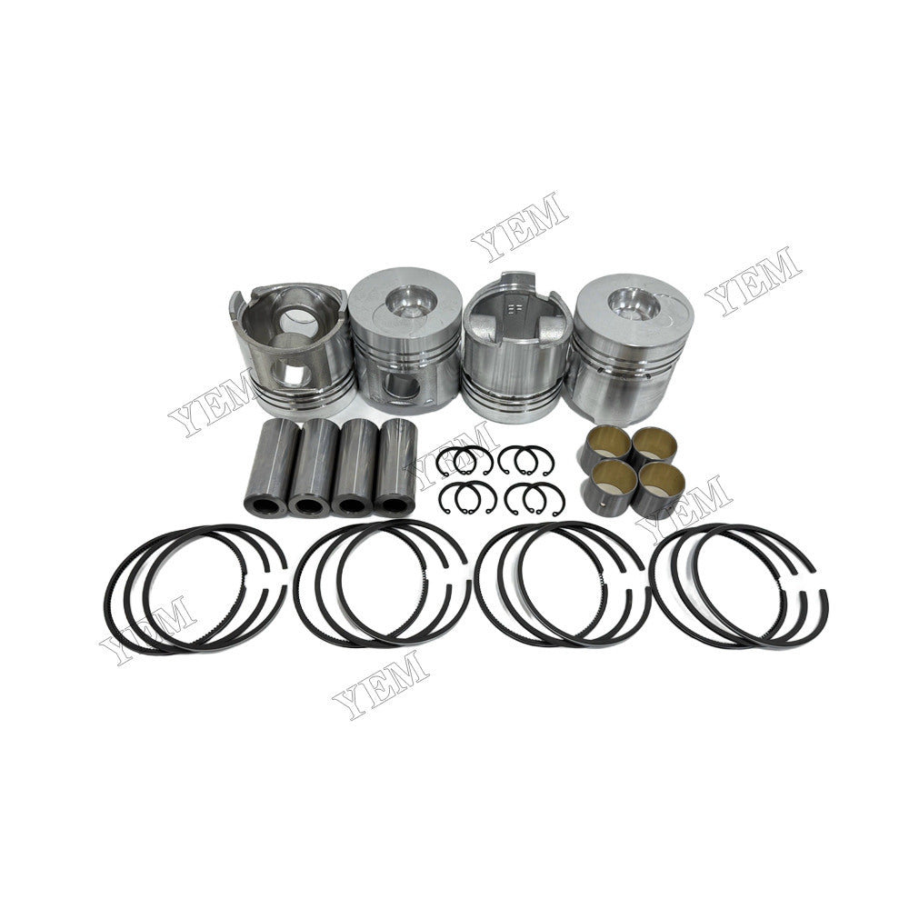 YEM Parts 4105T52 Piston & Ring Set for Dongfanghong Mechanical Spare Parts For Dongfanghong