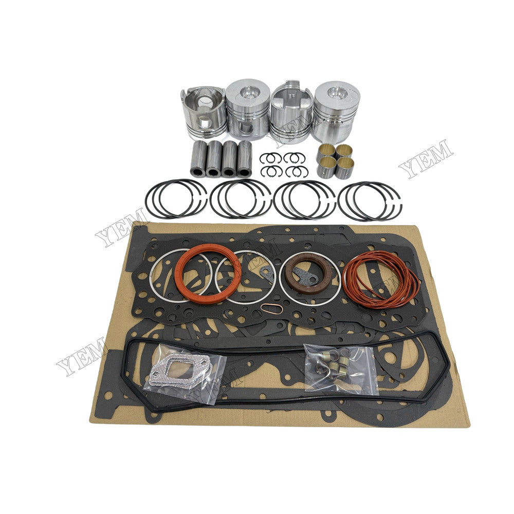 YEM Parts 4105T52 Piston & Ring Set, Gasket Kit for Dongfanghong Mechanical Spare Parts For Dongfanghong
