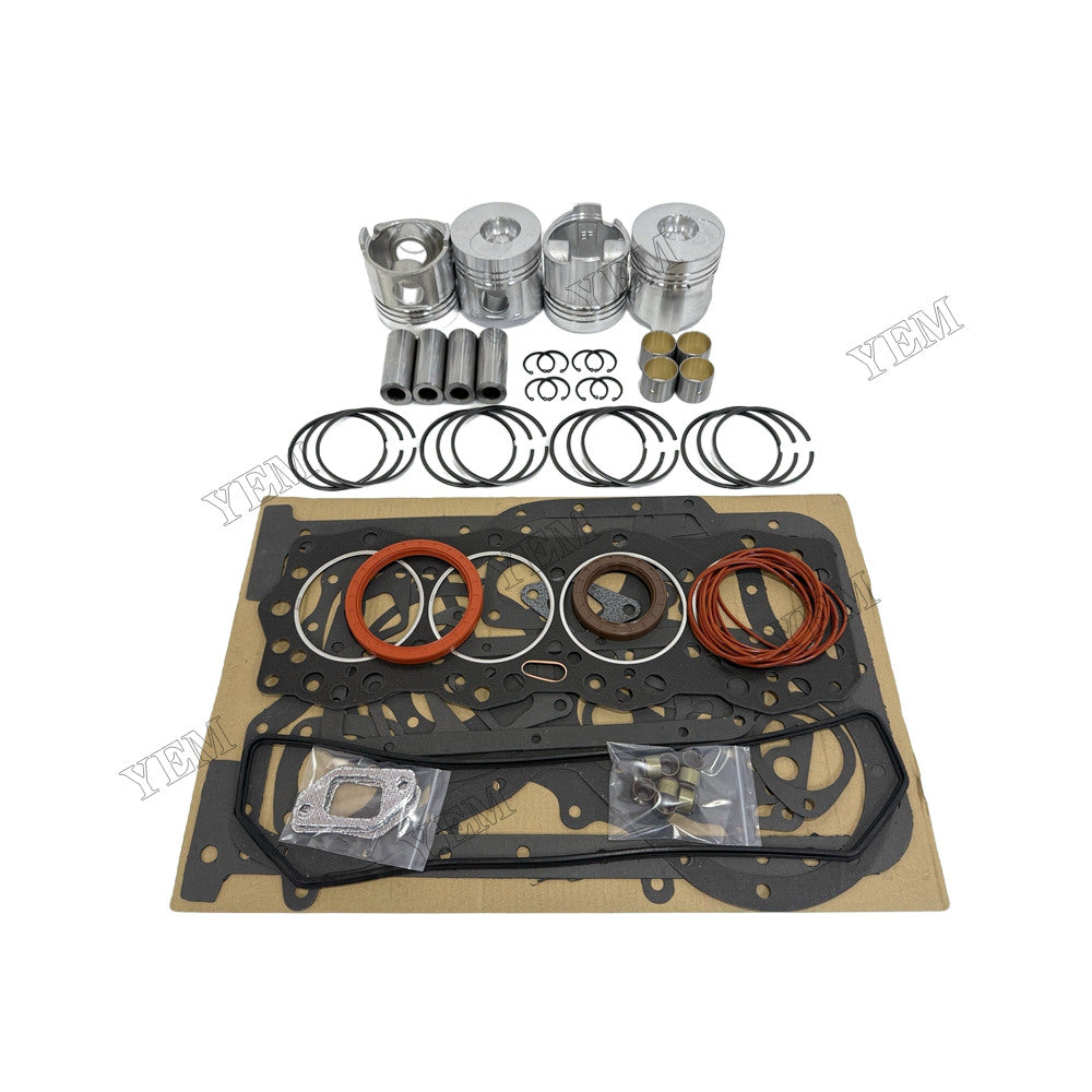 YEM Parts 4105T52 Piston & Ring Set, Gasket Kit for Dongfanghong Mechanical Spare Parts For Dongfanghong