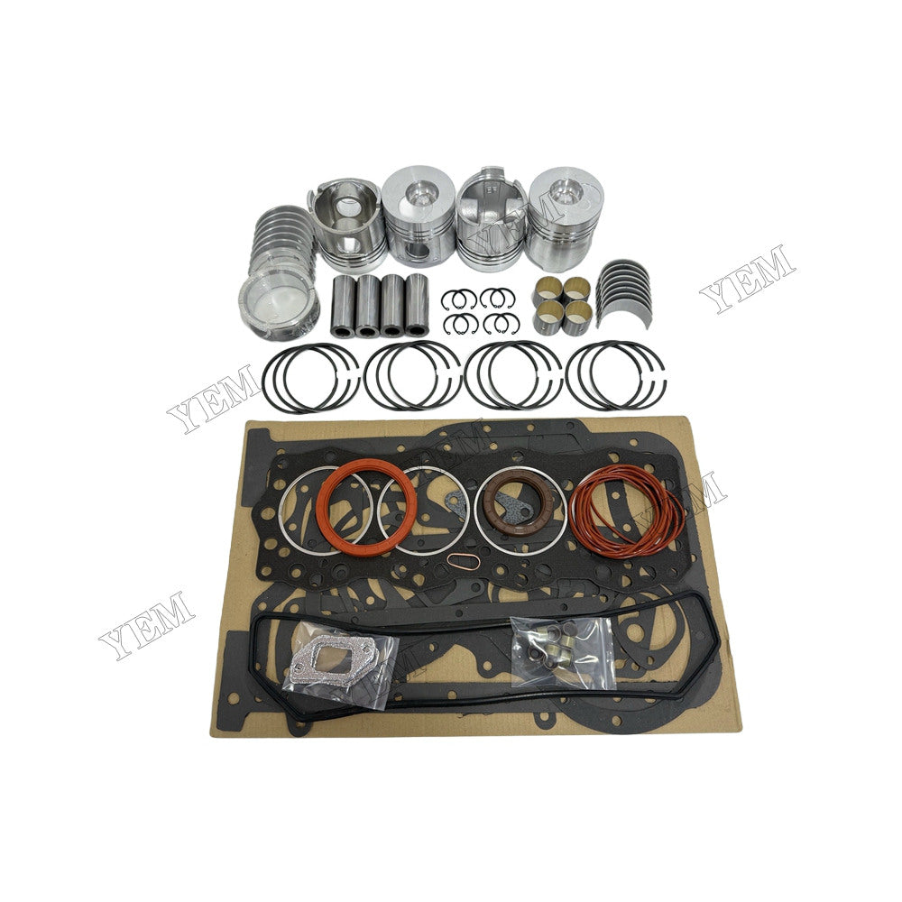 YEM Parts 4105T52 Piston Kit Gasket Kit, Main Conrod Bearings Set for Dongfanghong For Dongfanghong