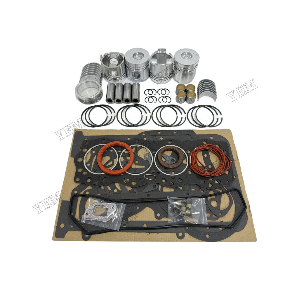 YEM Parts 4105T52 Piston Kit Gasket Kit, Main Conrod Bearings Set for Dongfanghong For Dongfanghong