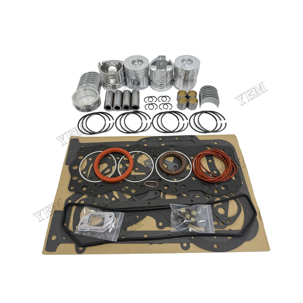 YEM Parts 4105T52 Piston Kit Gasket Kit, Main Conrod Bearings Set for Dongfanghong For Dongfanghong
