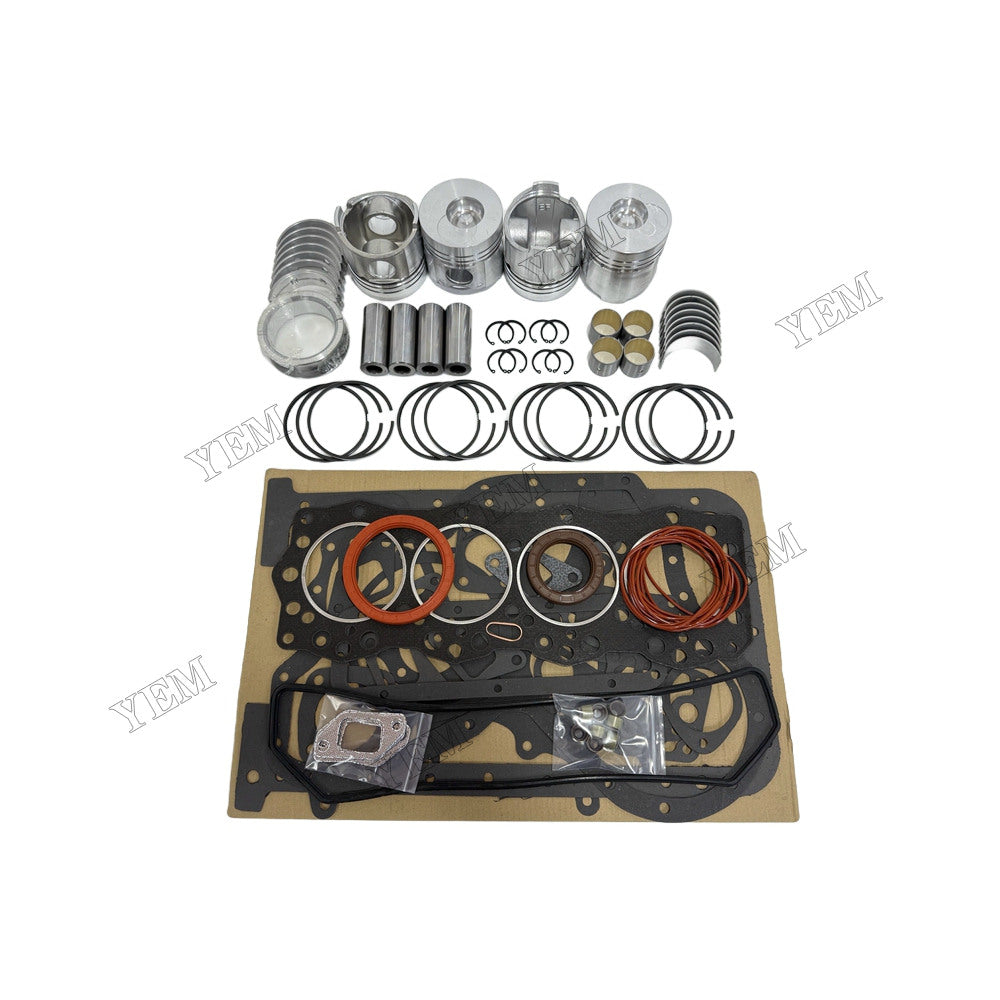 YEM Parts 4105T52 Piston Kit Gasket Kit, Main Conrod Bearings Set for Dongfanghong For Dongfanghong