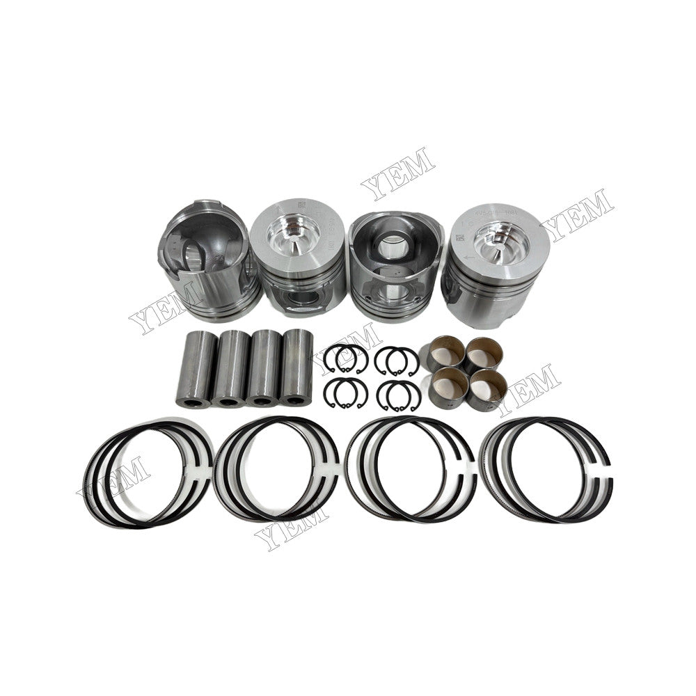 YEM Parts LR4V5-23 Piston & Ring Set for Dongfanghong Mechanical Spare Parts For Dongfanghong