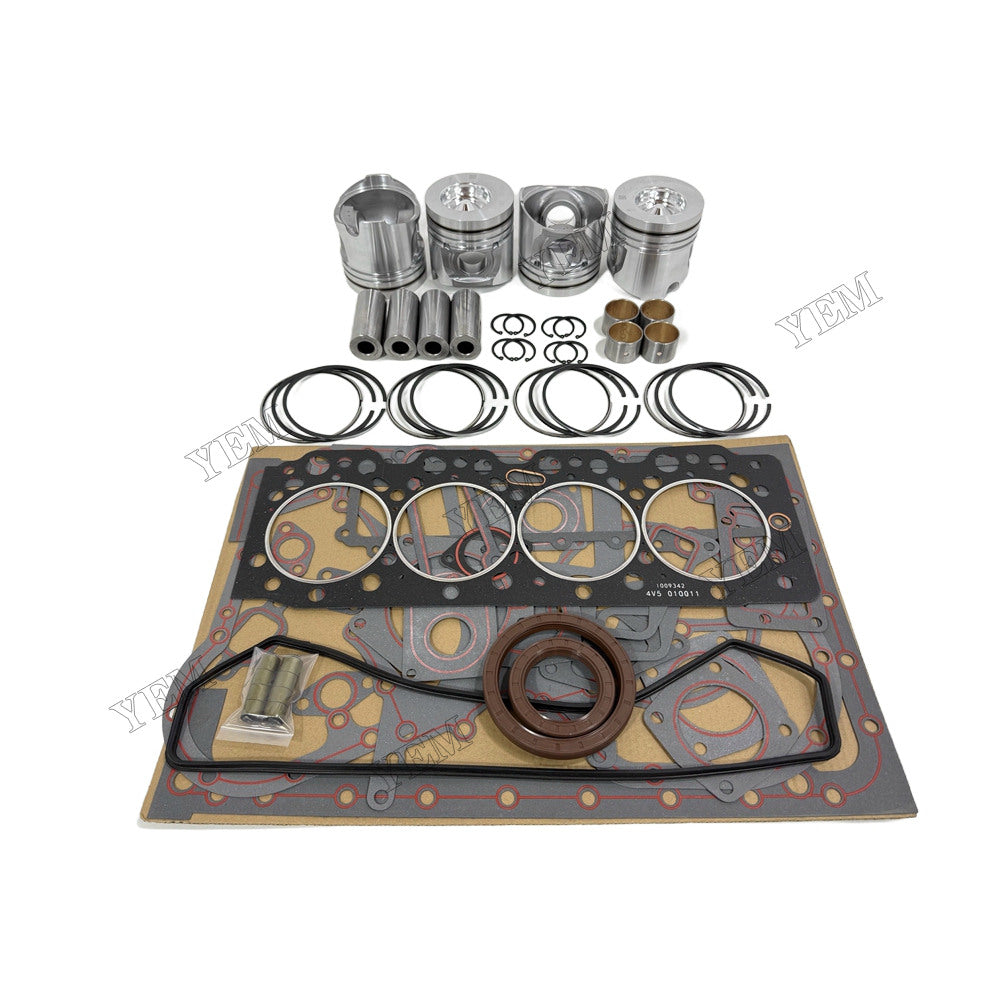 YEM Parts LR4V5-23 Piston & Ring Set, Gasket Kit for Dongfanghong Mechanical Spare Parts