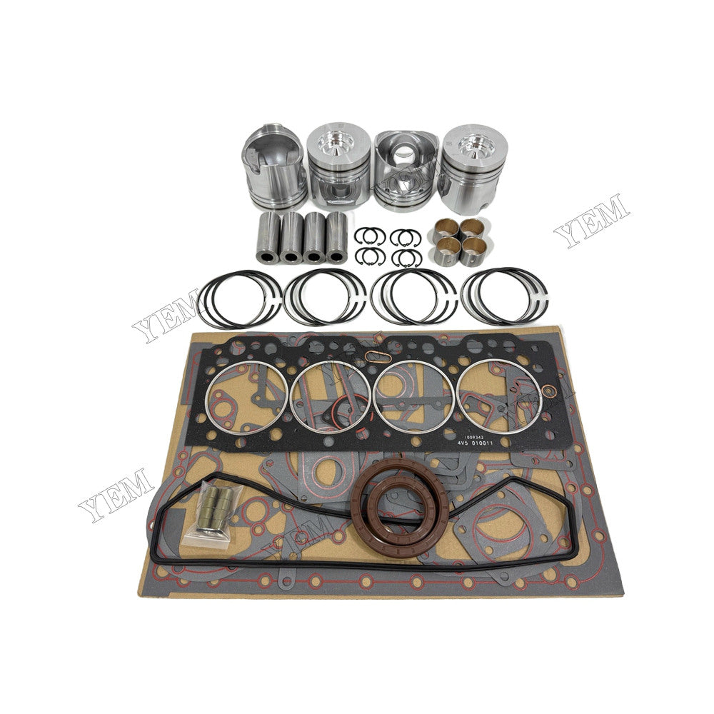YEM Parts LR4V5-23 Piston & Ring Set, Gasket Kit for Dongfanghong Mechanical Spare Parts For Dongfanghong