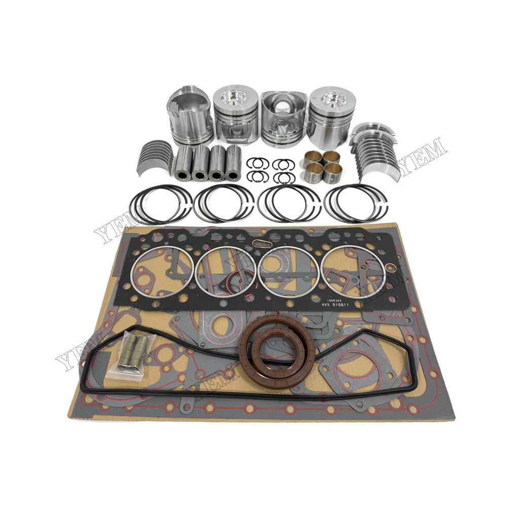 YEM Parts LR4V5-23 Piston Kit Gasket Kit, Main Conrod Bearings Set for Dongfanghong