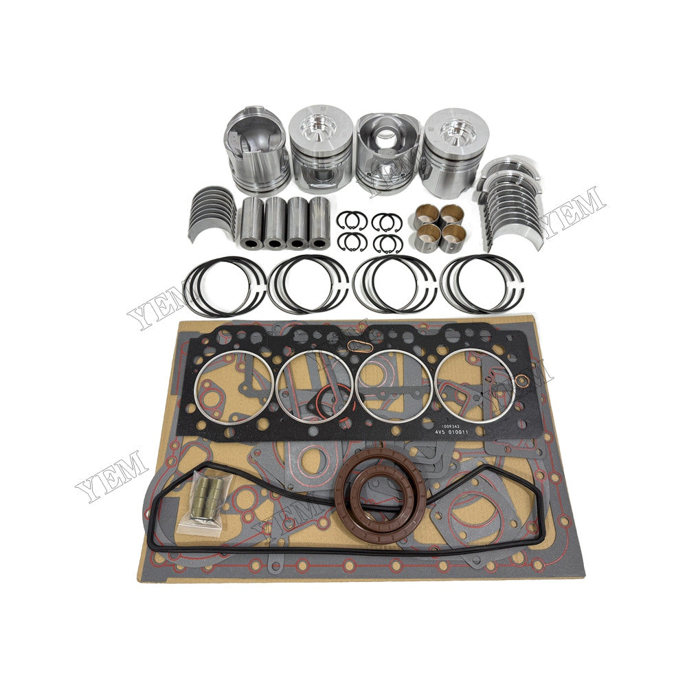 YEM Parts LR4V5-23 Piston Kit Gasket Kit, Main Conrod Bearings Set for Dongfanghong For Dongfanghong