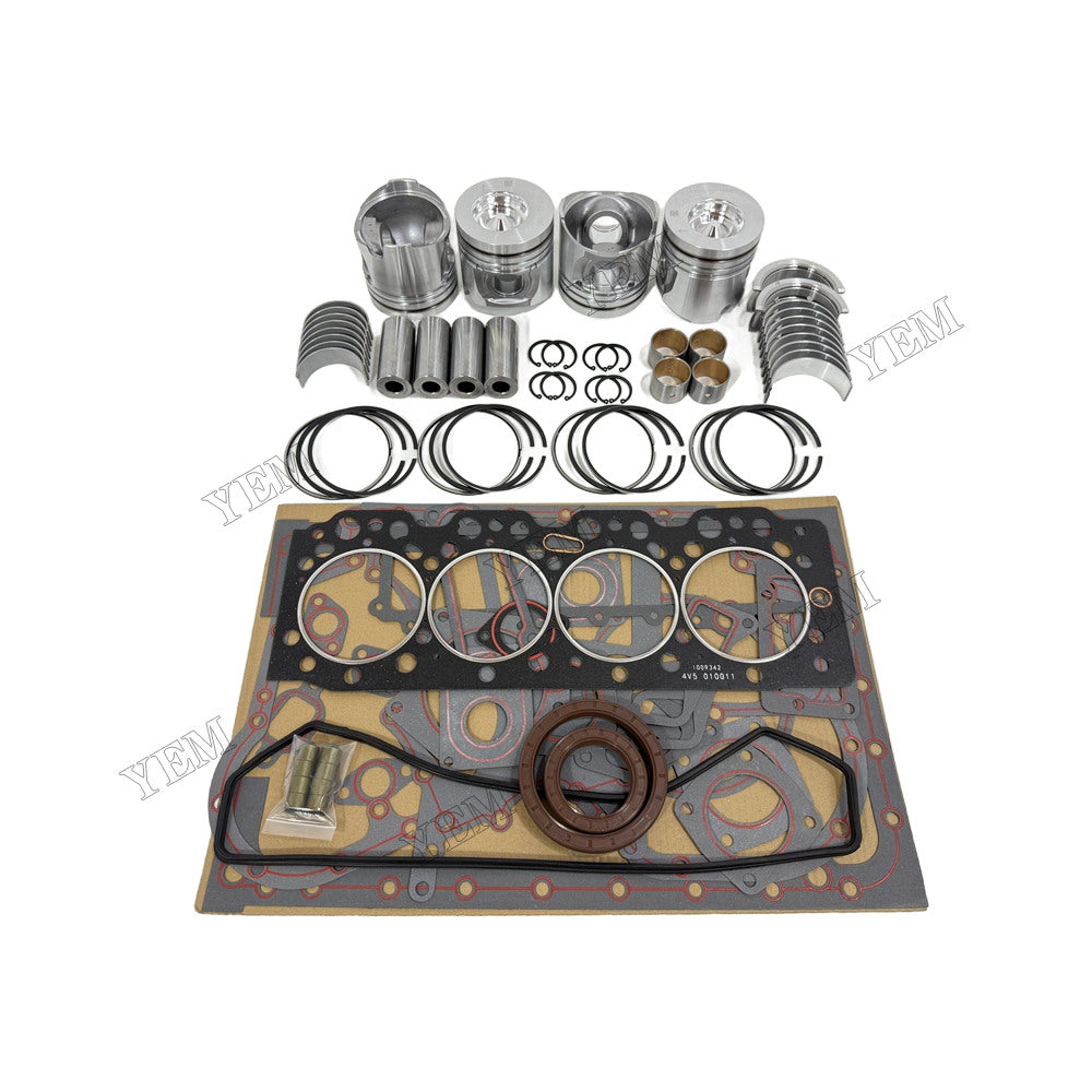 YEM Parts LR4V5-23 Piston Kit Gasket Kit, Main Conrod Bearings Set for Dongfanghong For Dongfanghong